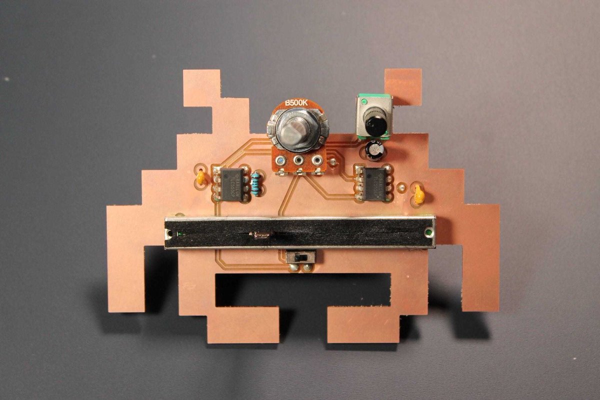 bantamtools's tweet image. This weekend, @eric_schnei dove off the 555-timer deep end and made an Atari Punk Crab that he designed using @patchr_io and milled on our precise Desktop PCB Milling Machine! Check it out on @hackster: bit.ly/AtariPunkCrab
#bantamtools #555timer #CNC #electronics