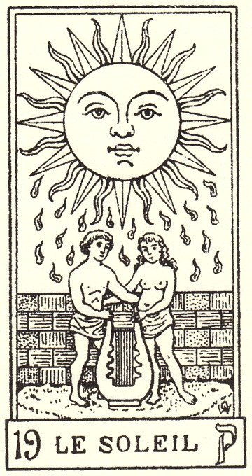 しかし、「太陽」札の囲い壁をアムピーオーンの竪琴に結びつける解釈（ヴィル.. TOMITA_Akio さんのマンガ ツイコミ(仮)