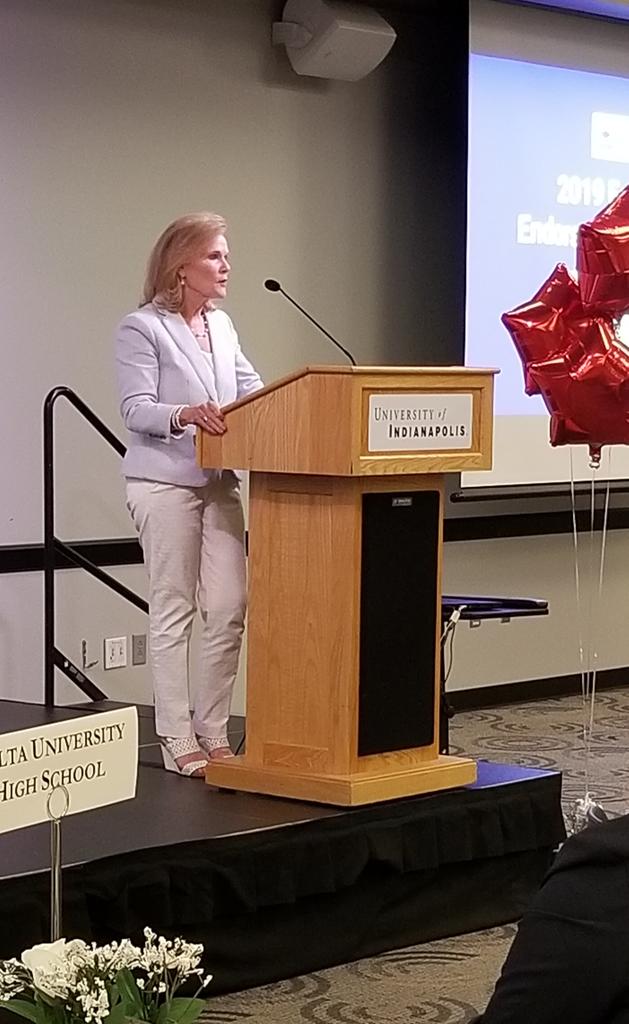 HigherEdIN's tweet photo. We are proud to help celebrate with newly endorsed and re-endorsed #EarlyCollege High Schools and @CELLuindy today at @uindy. Congratulations to all! https://t.co/MYewe5QjOL