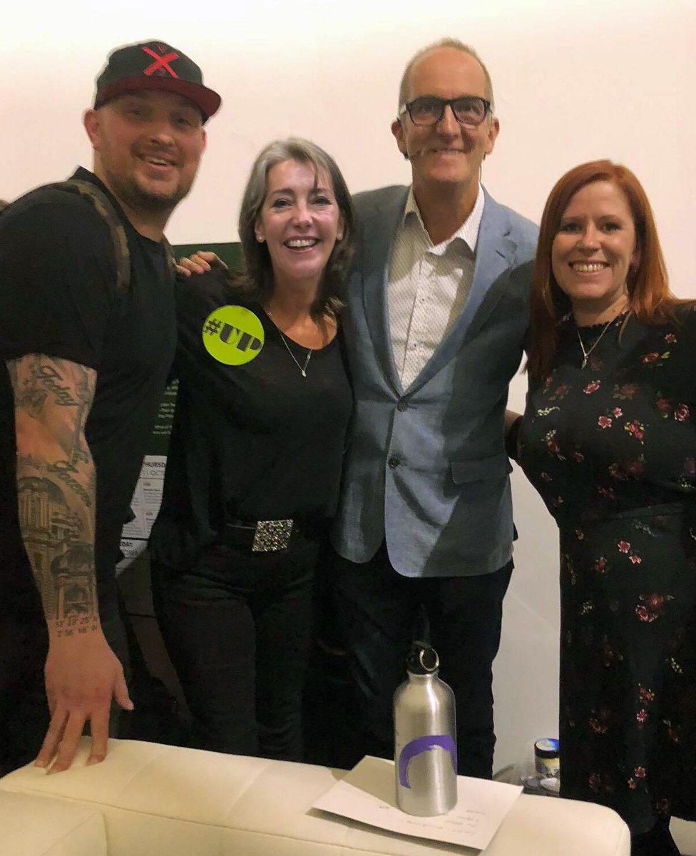 We couldn't forget 2018 <a href="/GrandDesignsTV/">GrandDesigns</a> #GDL?! #UpcycledHour had a great time in #London &amp; #Birmingham with our brilliant Members <a href="/doneupnorth/">Done Up North</a> <a href="/rawhomerob/">Raw Home</a> <a href="/ethan_graces/">Ethan & Graces</a> &amp; @DappR747 + @BadDogDesigns_ &amp; <a href="/chainage78/">Chainage78</a> <a href="/JoEdgeRandR/">Reclaimed&Reloved</a> @tmwluk + a certain Mr <a href="/Kevin_McCloud/">Kevin McCloud</a> 😉 #TheHouseofUP