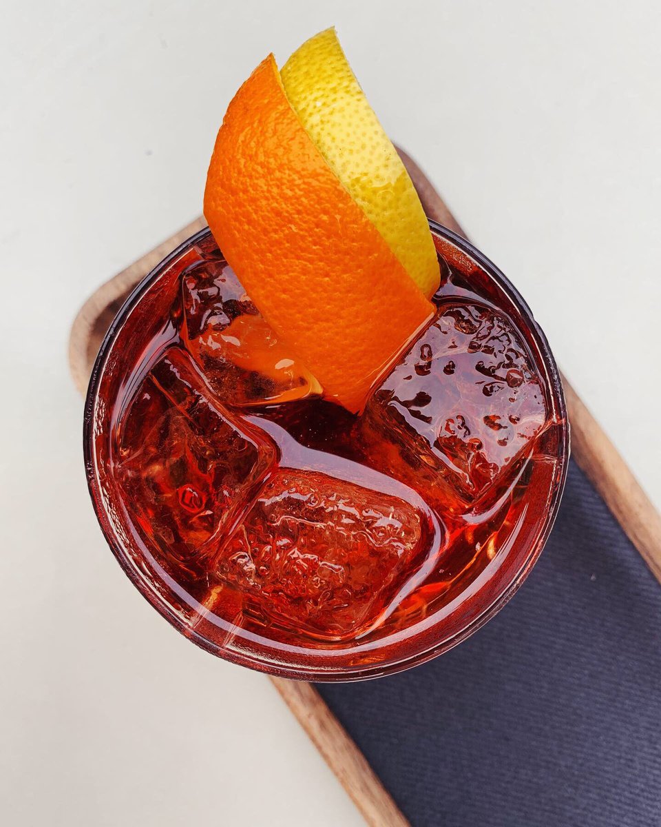 dokkelivingroom's tweet photo. Negroni week @dokkelivingroom Try our killer negroni - @sacredgin spiced vermouth @halfhitchgin Camden gin @campariuk @cointreau blood orange @aperolspritzofficial #negroniweek #dokke #london #cocktails #241cocktails (241 negroni from 4pm till 6pm everyday) negroni made by Elia https://t.co/GUENoxH66q