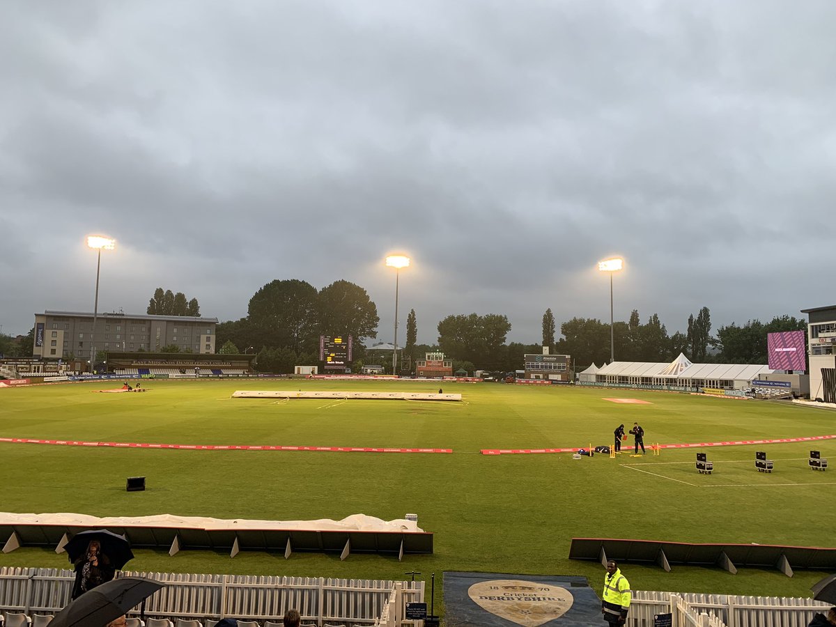 Match abandoned without a ball bowled. England win the 3-match series 1-0.
#ENGWvWIW #WIWomen #ItsOurGame