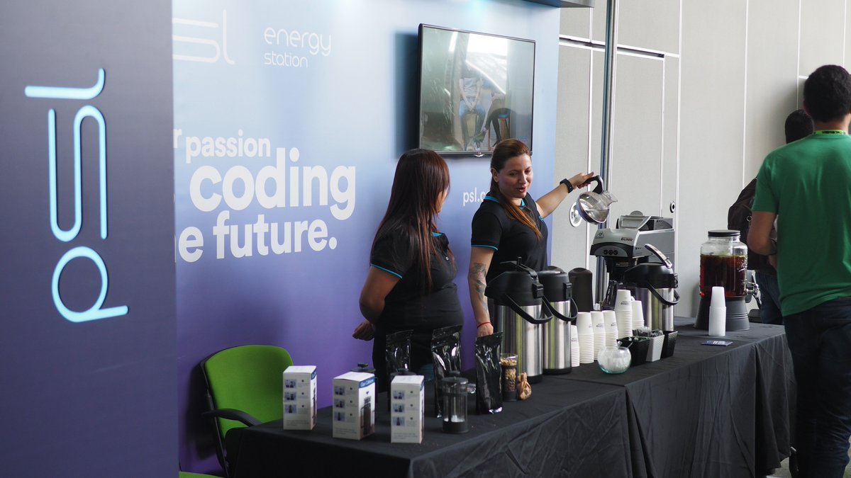 PerficientLATAM's tweet photo. Check out some of PSL's outstanding highlights from @NodeConfCo
 
Visit the full gallery in our Facebook page! #PSLAtNodeConfCo https://t.co/EHWT5iuLdw