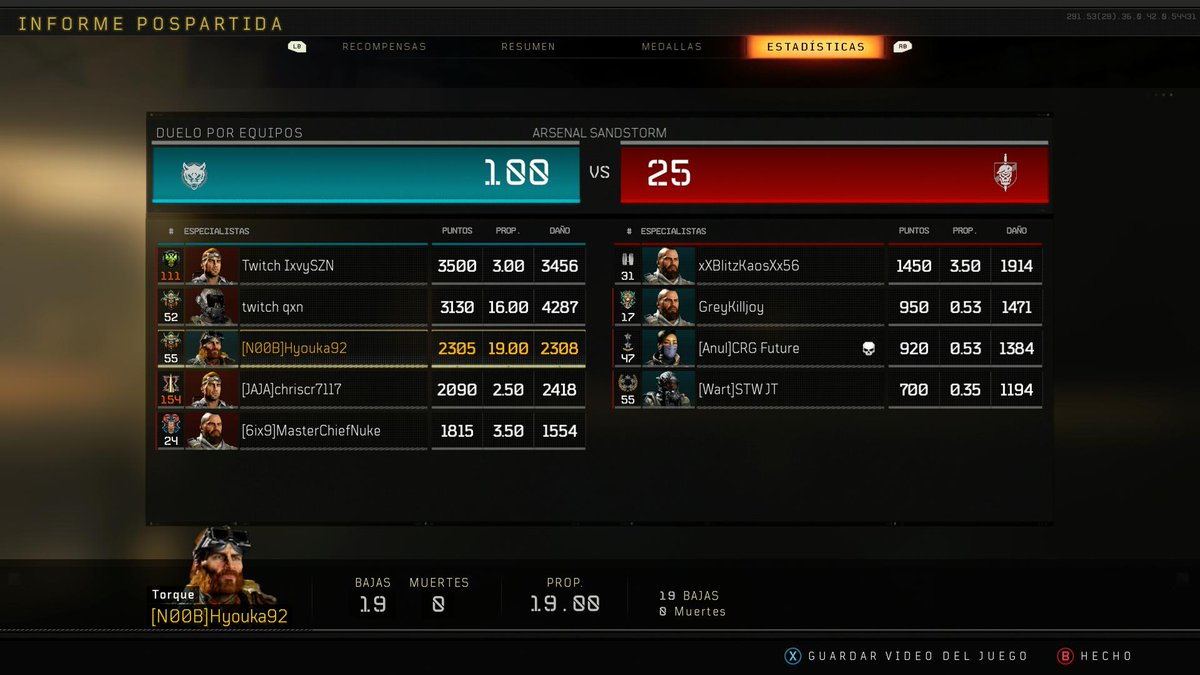 OzmazT's tweet photo. Me sentí genial!!! #CallofDutyBlackOps4 #XboxShare https://t.co/v90dDymiMc
