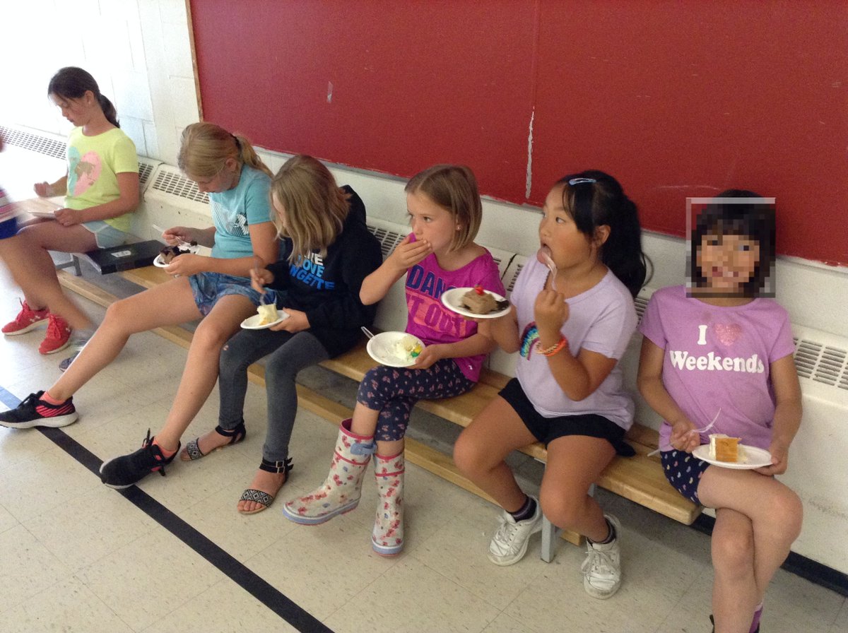 Celebrating the end of a great year with the Red Hawks Choir!