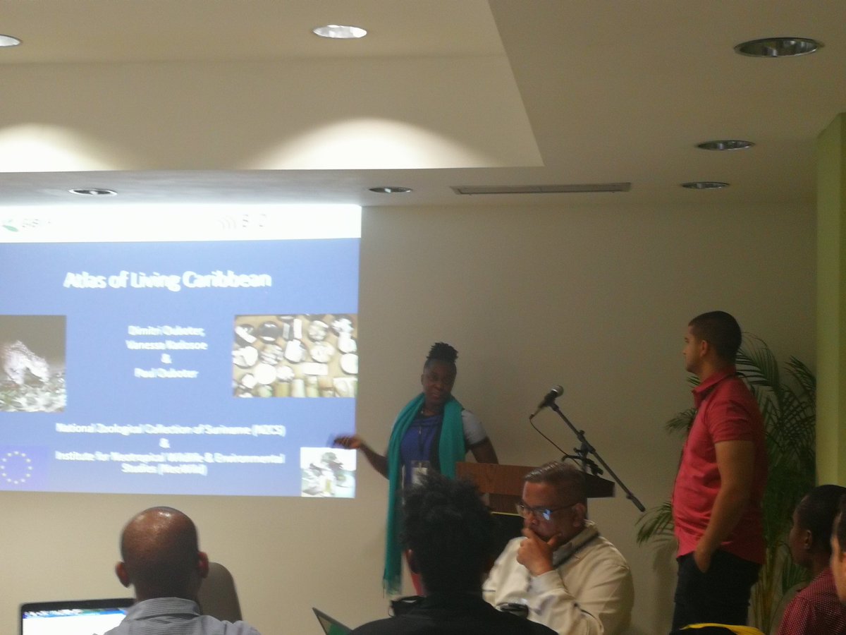AnabelaPlos's tweet photo. Ahora, presentación del Atlas of Living Caribbean en #GBIFBID #GBIFBIDcaribbean @atlaslivingaust https://t.co/3V5kd4a4H8