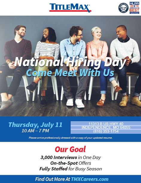 Polish up your resume and that business attire, come join us for our hiring fair!!!!
rolp.co/lsSwg  pic.x.com/C8NcxQUfVs