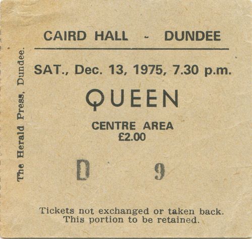 Queen. Dec 13, 1975