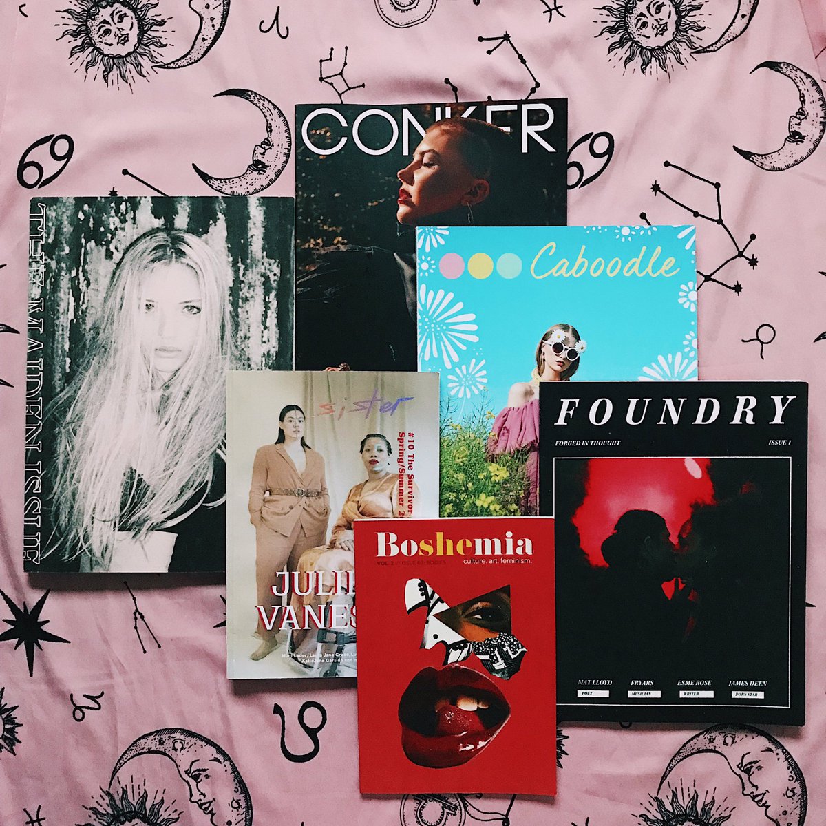 Creative babes!! Publish Your Own Magazine is happening this Thursday!! Along with the online workshop, each recipient gets their very own 40-page workbook where we’ll hear insight &amp; advice from the editors of all 6 of these brilliant magazines: esmerosemarsh.co.uk/workshops 💖