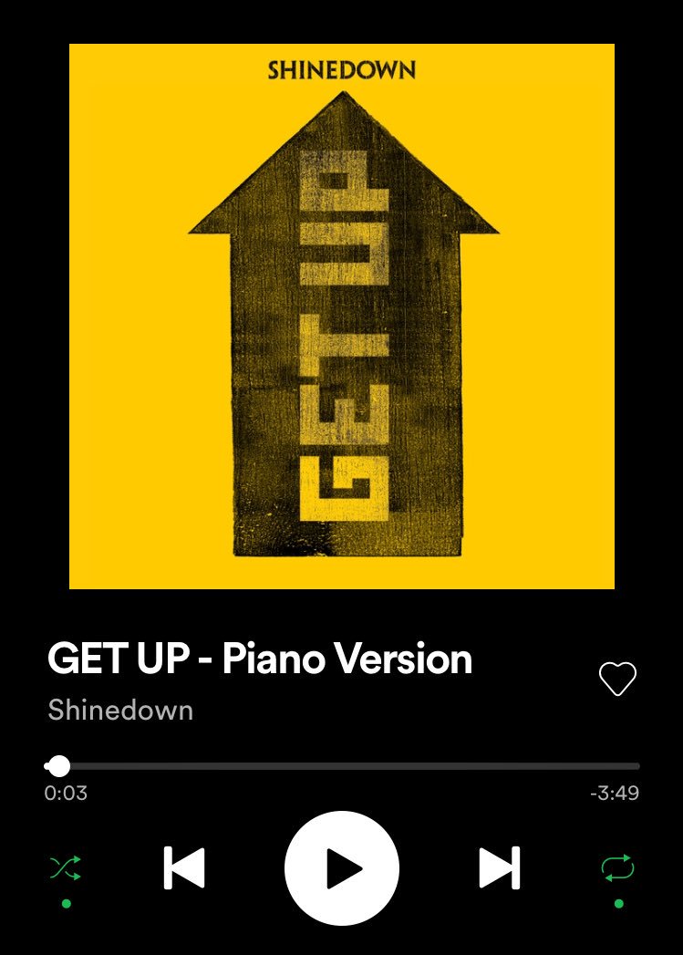 kayleejomakeup's tweet image. best post-workout-stretch song.
EVER. 🔥 #getup #pianoversion @Shinedown