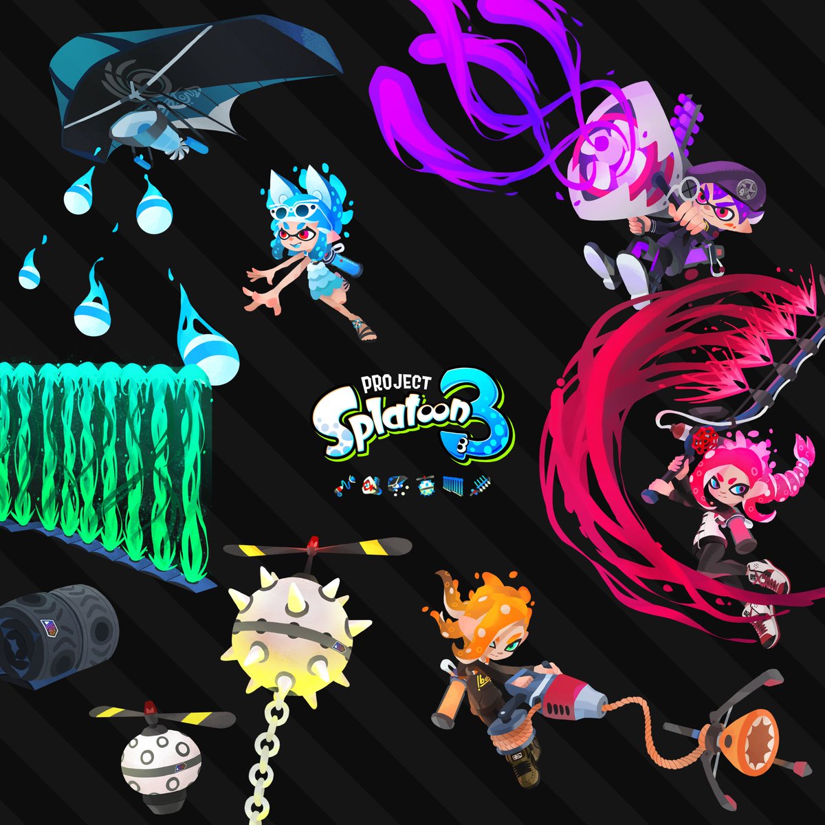 Squeaky Project Splatoon 3 Every Special Is Done Splatoon Splatoon2 スプラトゥーン スプラトゥーン2 Splatoon3