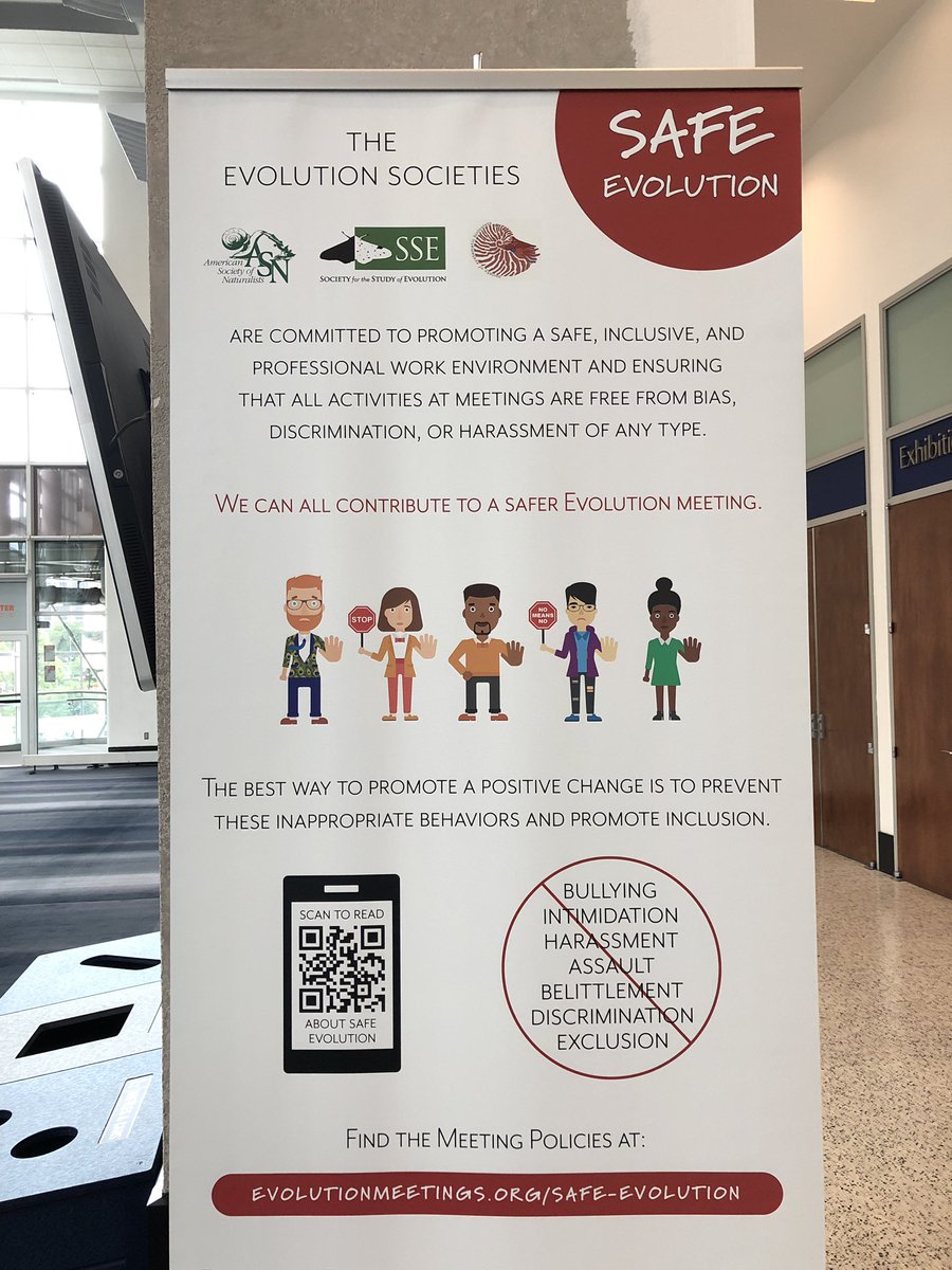 hsauquet_bgsyd's tweet photo. Super impressed with all of the actions taken by the three organising societies of #Evol2019 to promote diversity, inclusion, and a safe environment, including the fabulous @storycollider event and an official #LBGTStem social 
@systbiol @sse_evolution @ASNAmNat https://t.co/vIQlhvTYrP
