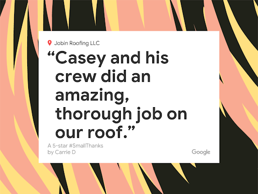 JobinRoofing's tweet photo. 5 star customer reviews that acknowledge our customer service mean the world to our roofing company.  See why so many homeowners, realtors, and property managers choose @JobinRoofing  to handle their roof and gutter projects
#customerservice #portlandcontractor #roofingcontractor https://t.co/mnS4lidjHD