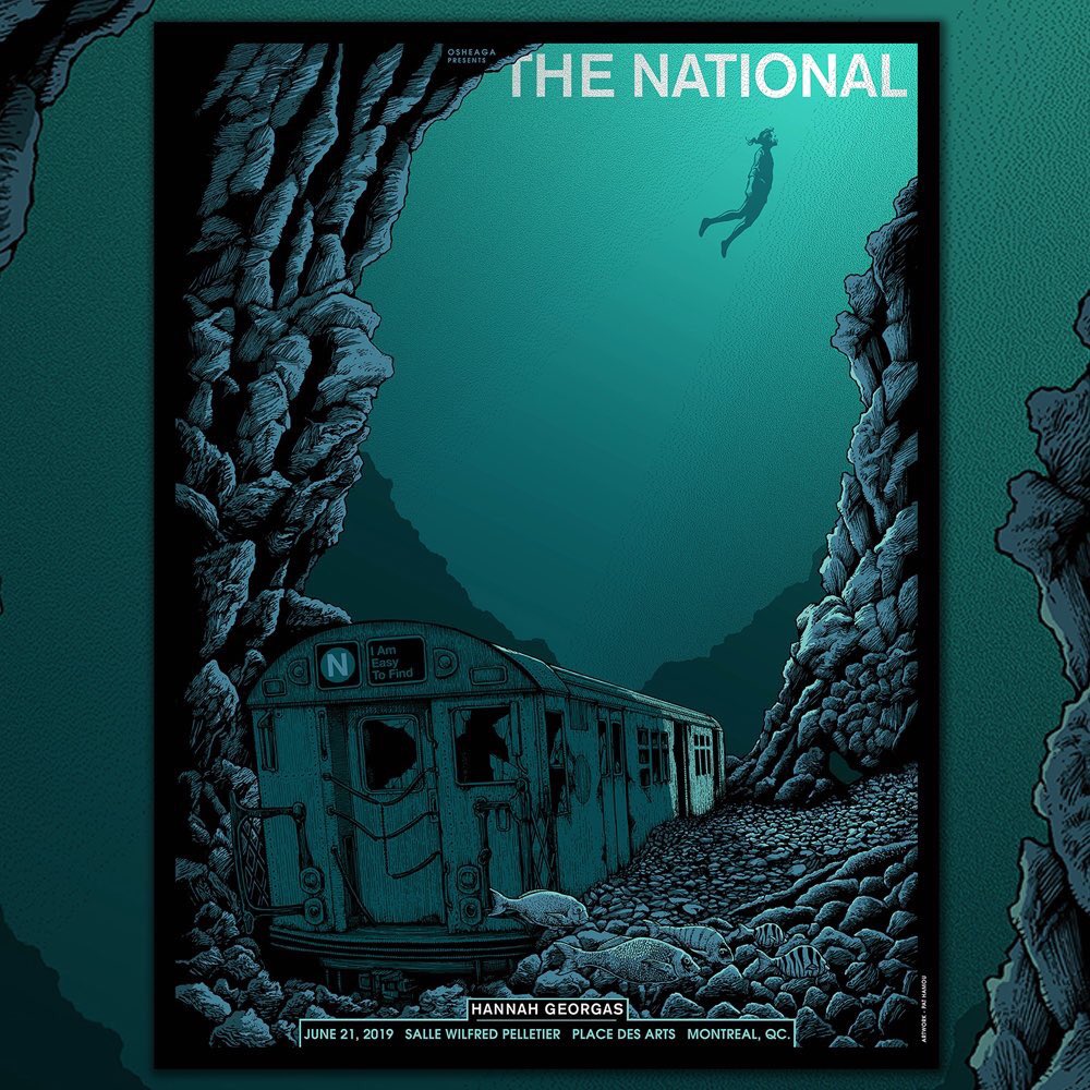 Seriously how do <a href="/TheNational/">The National</a> always have such great posters 🔥