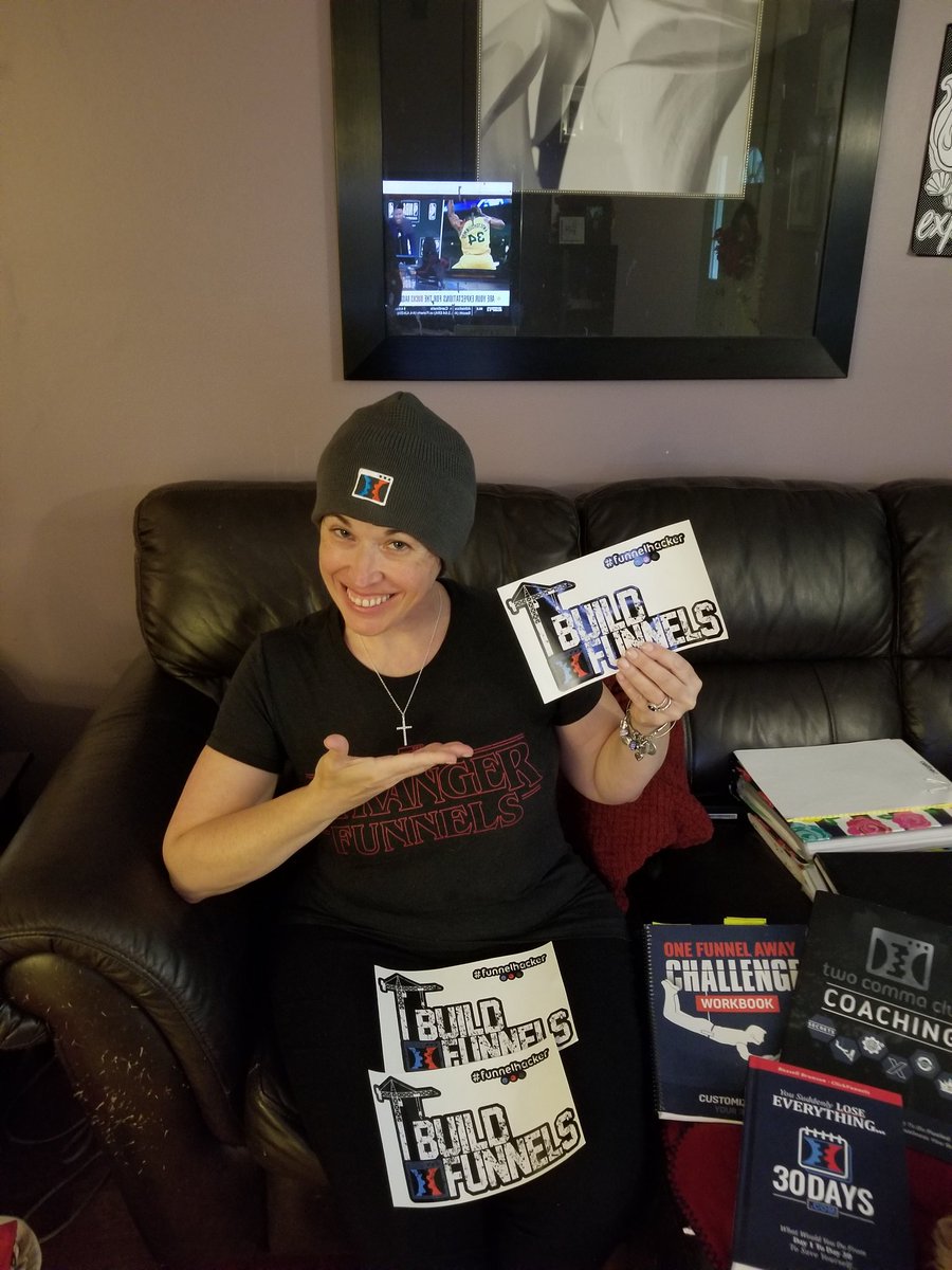 KCHill7's tweet photo. @russellbrunson Well, I went to tag you & @russellcrowe came up 1st ๐ค๐ณ๐ Maybe he needs to become the next EPIC FUNNEL HACKER #FunnelKing KC Hill Narcisi has her SWAG & is taking #AnAmericanTreasureAllNaturalSkincare to #FunnelHackingSuccess Stay Tuned #OneFunnelAwayChallenge https://t.co/wll0WzS5Nu