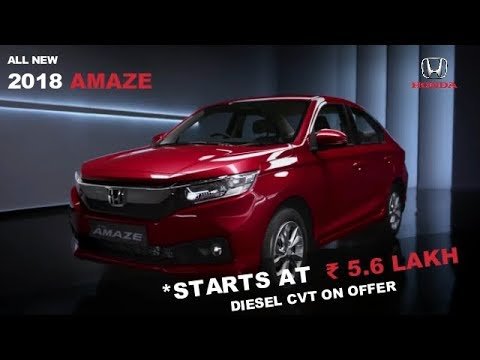 techinfo700's tweet photo. Leaked ? 2018 Honda Amaze Priced From ₹ 5.6 Lakh | Diesel CVT On Offer - https://t.co/C3PmV59cnK https://t.co/SxssTNTZz1