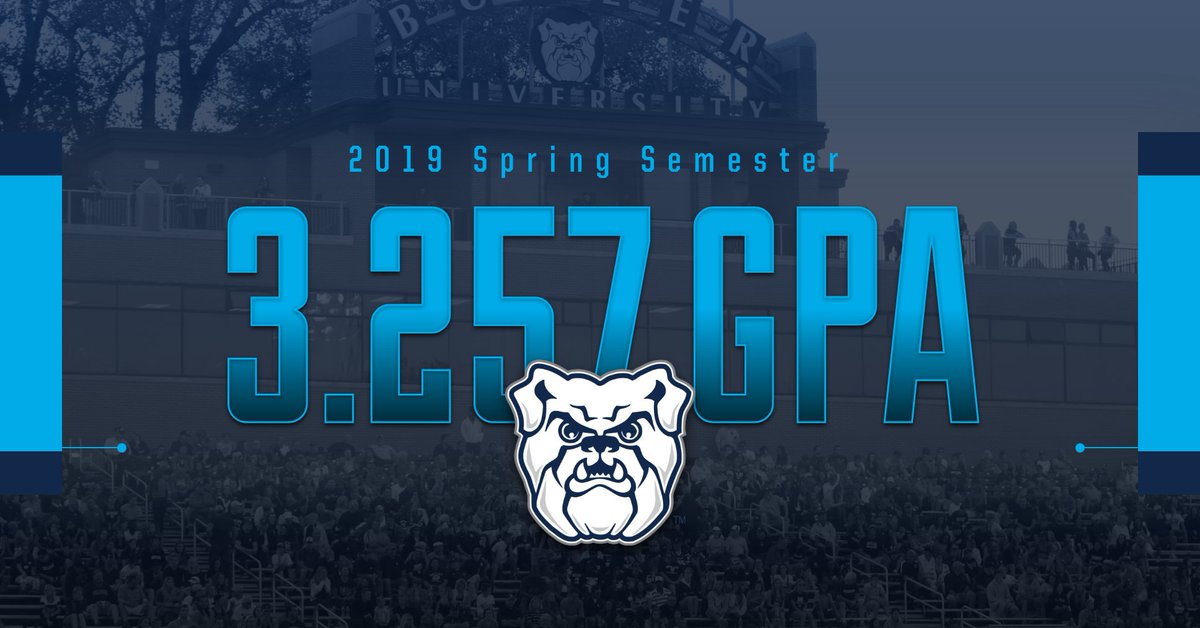 Congrats to the Bulldogs on a strong showing in the classroom. #ButlerWay