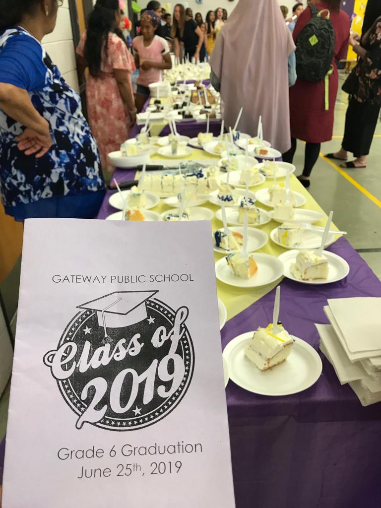 SteveSalfarlie's tweet photo. Is there anything better than recjoicing with families as they celebrate the success of their children? Congratulations to the grade 6 graduates at @TDSBGatewayPS. #shakeeveryhand #Graduation2019 @mmefrhmnd @trixiedoyle @gateway_council @LC2_TDSB https://t.co/MZvMWifVHe
