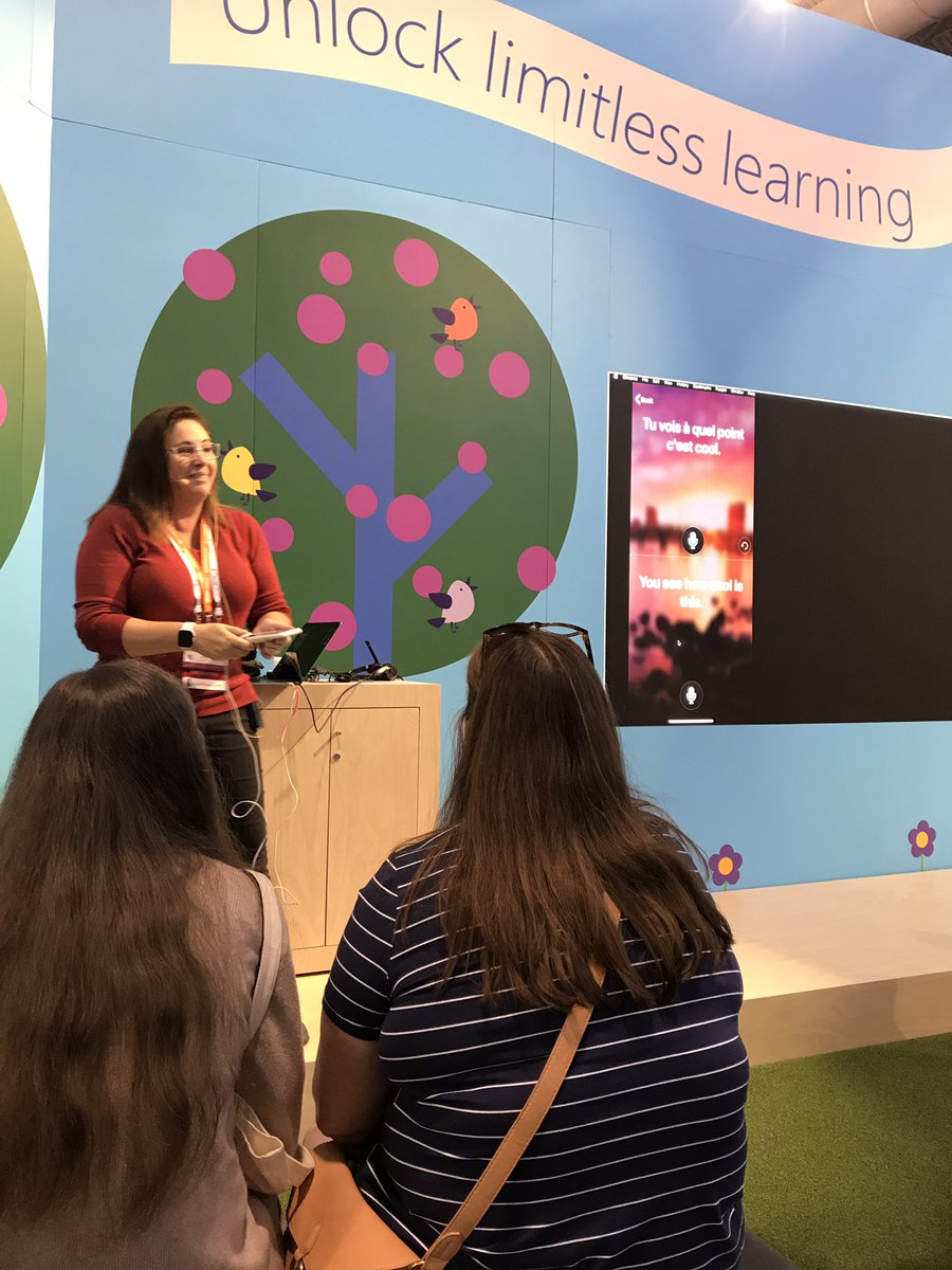 As always...mind blown by <a href="/lesliefisher/">Leslie Fisher</a> with "The <a href="/Microsoft/">Microsoft</a> I Did Not Know" #ISTE19