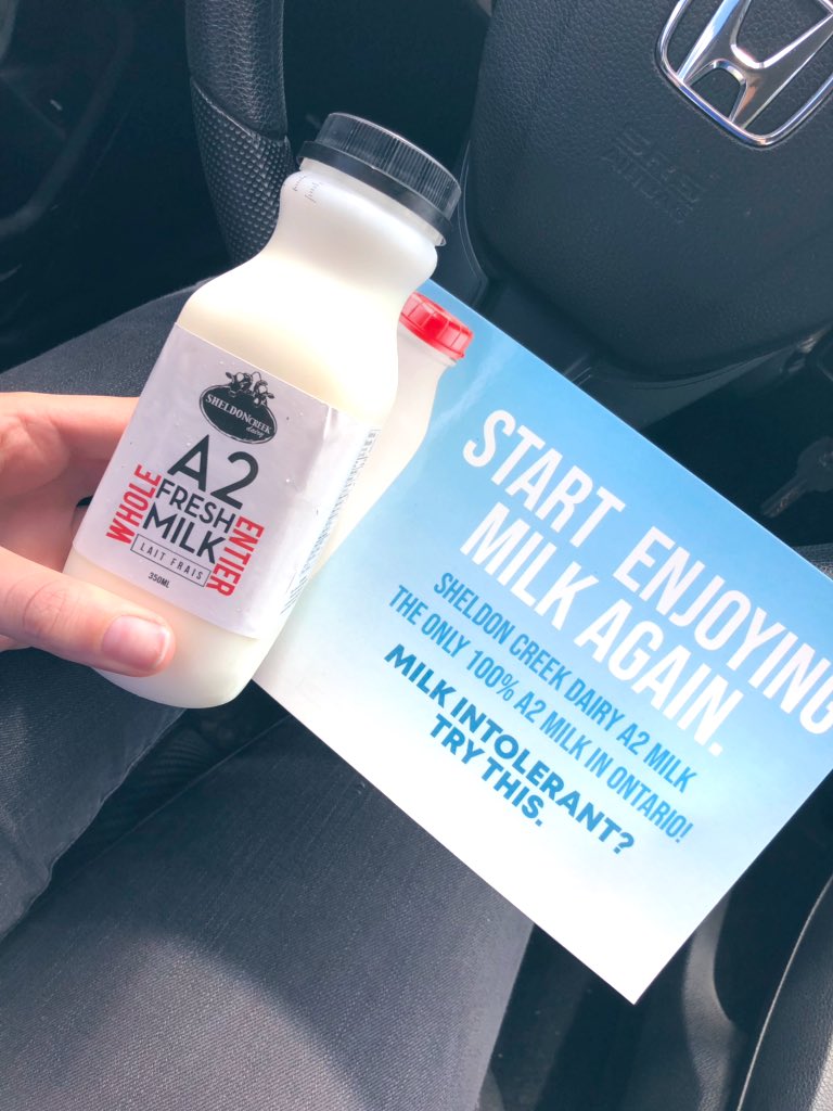 Picked up some A2 milk at Sheldon Creek Dairy today. What a great alternative for those intolerant to milk, to still enjoy dairy products and their nutritional benefits. This jug isn’t for me - it’s for a customer of mine who ironically has trouble digesting milk!