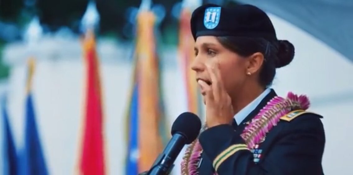 parisencorecom's tweet photo. @TulsiGabbard knew the decisions that led to the #Destruction & #Suffering caused by the #WarInIraq were made in #Washington D.C. So, at 31 years old, Tulsi ran for #Congress. Holding the memories of her fellow #Veterans & their #Sacrifices, she knew she #CouldNotWait. https://t.co/jHoACA6sd2