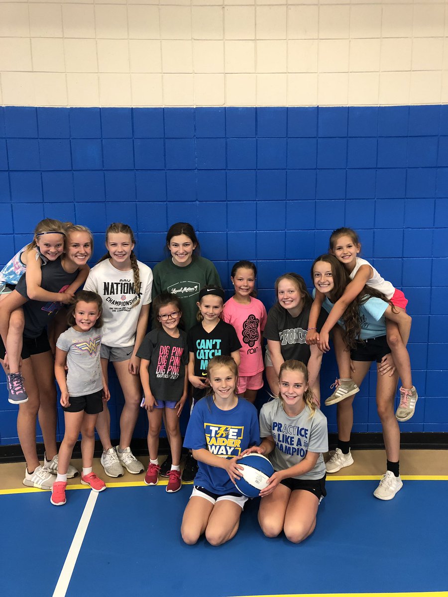 CoachAddyman's tweet photo. Day two of camp in the books! Great picture of the morning crew! #RaiderBasketball https://t.co/O450y6JW6u