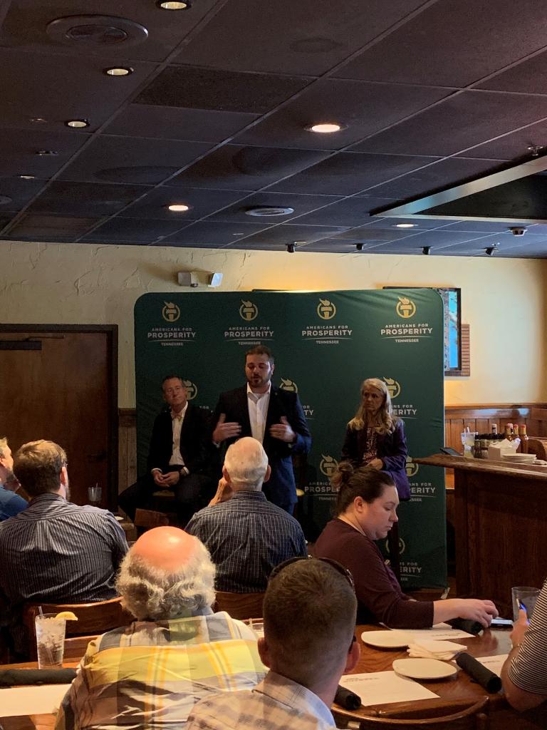AFPTN's tweet photo. Thanks to everyone who attended our Legislative Wrap in Chattanooga! #AFPTN #ChattTown #SchoolChoice #CJR https://t.co/YmSP8ZZkND