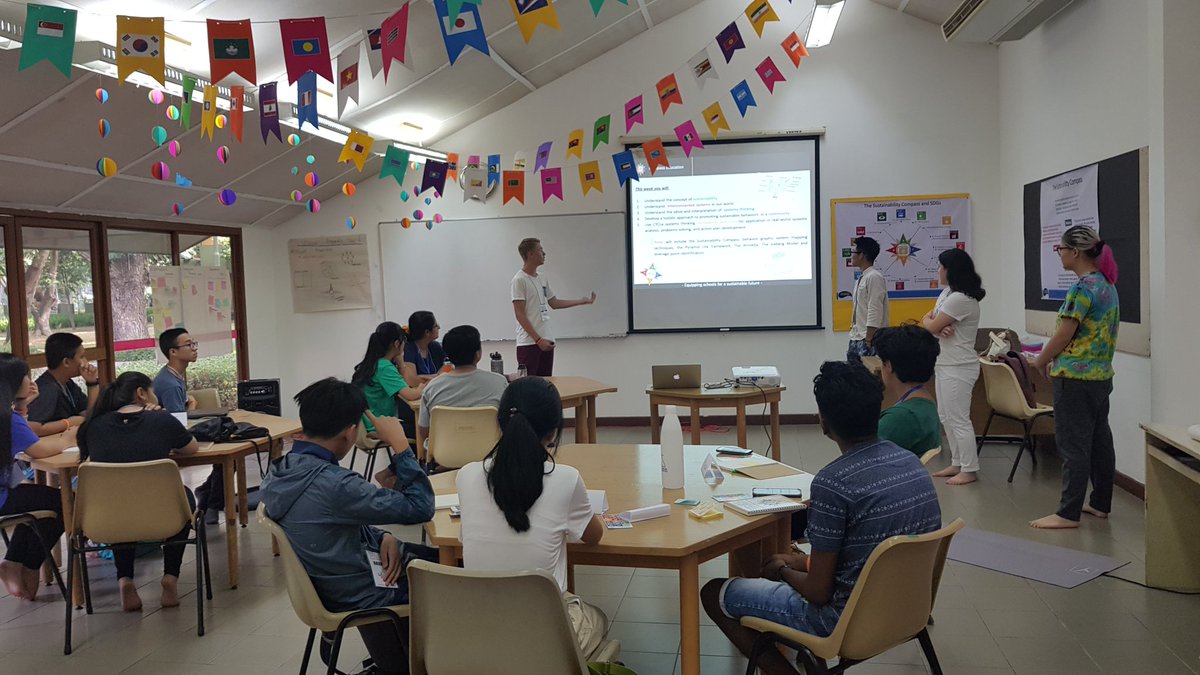 CindyHYChen's tweet photo. #CYCLe19 Day 1 🌳 starts! @Compass_Ed #Youth4SDGs #CompassYouthLeaders https://t.co/PQ2x02k6lu