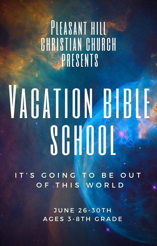 phccofpotosi's tweet photo. #vbs starts tomorrow night at #pleasanthillchristianchurch! Bring your kids by for some fun! #vbs #learnaboutJesus https://t.co/hnFIacUoqI
