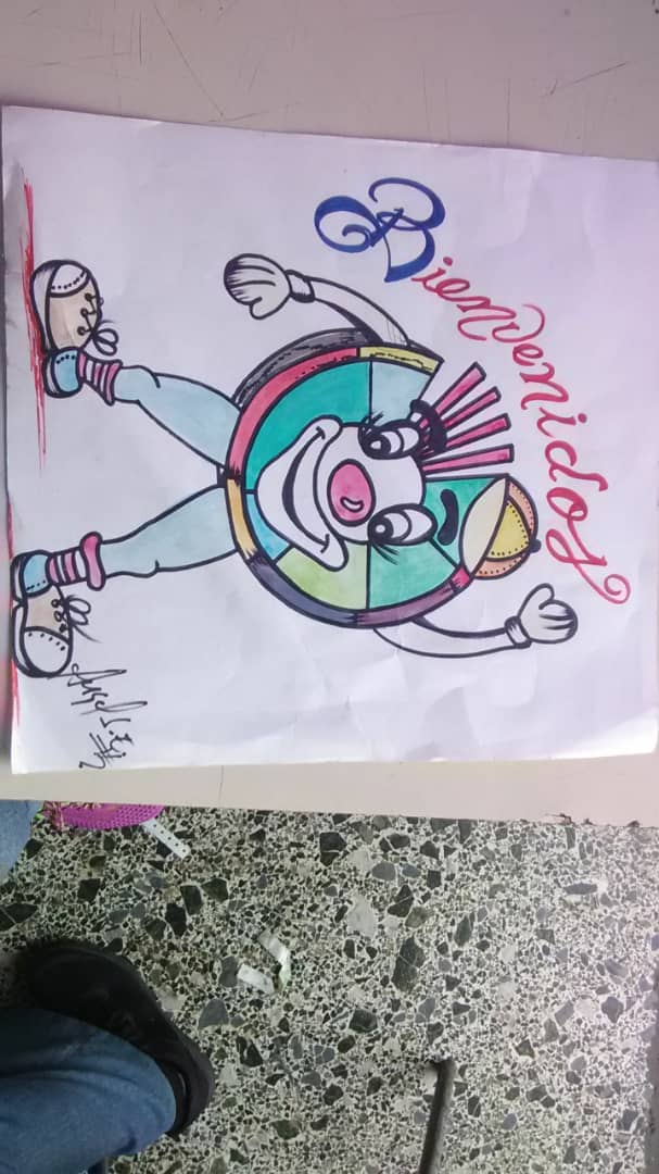 DGEFDMPPE's tweet photo. #MiMascotaJudenaes | Nuestros estudiantes activos proponiendo la  mascota oficial de los #Judenaes2019. 
@JorgePerezVZLA @MPPE_VCEUP   
#EducandoEnComunidad 
#SomosEducacionFisica https://t.co/mhuZwaBWTC