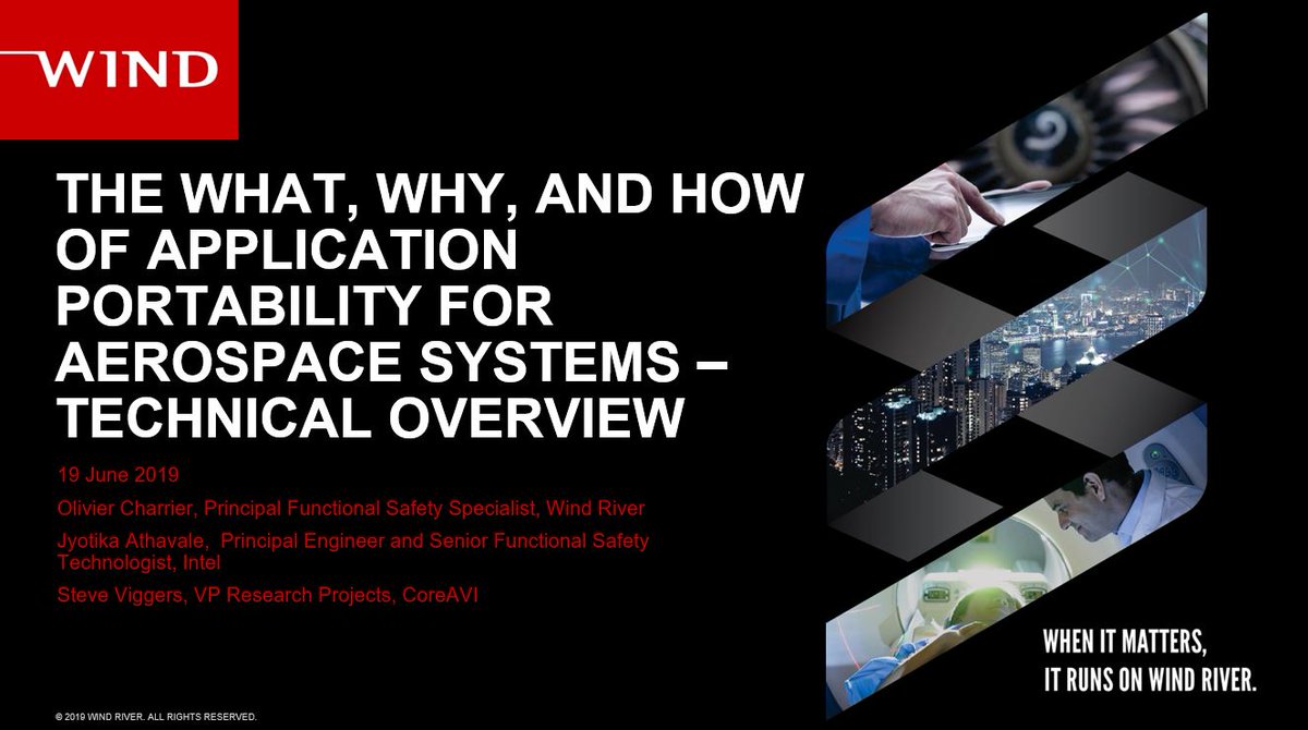 WindRiver's tweet photo. Missed our A&amp;D webinar on application portability with #Intel and @CoreAVI last week? Watch the replay on demand: https://t.co/MZwcYHLTR5 #HelixPlatform https://t.co/N0izuJ2NeS