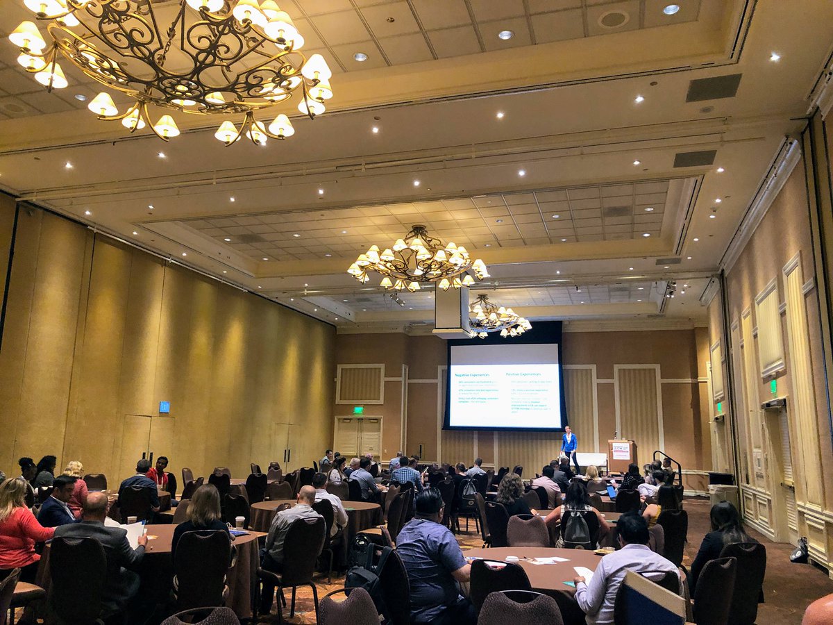 Five9's tweet image. Great turn out for the @Five9 workshop at #CCWVegas19! Exciting to see so many people enthusiastic about the intelligent #☁️ contact center.