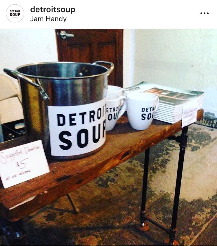 HI_SOUP's tweet image. A few wks ago we FINALLY had the chance to link w our counterparts @DetroitSOUP ~ our OG inspiration. It was everything + some. Y’all are cozy, quirky, smart + sweet. HYPER-local to boot. BIG love for the inspiration and warm welcome. Keep inspiring. #Aloha 🌺 #HISOUP