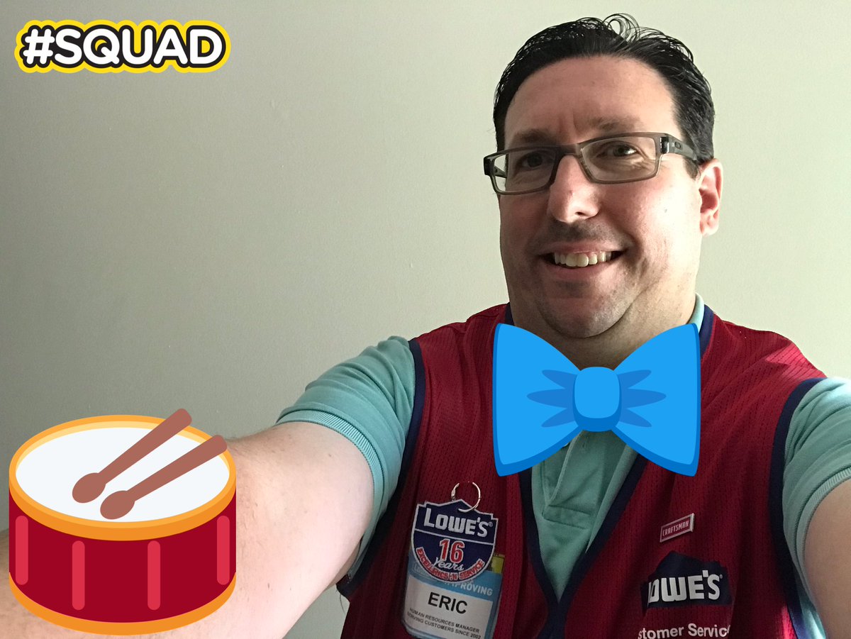 erickalet's tweet photo. TA Rocks Tuesday! #TARocks #TARocksTuesday #Selfie @Lowes @LowesCareers #TalentAcquisition #GoodToGreat https://t.co/4Vd9B5ktfm