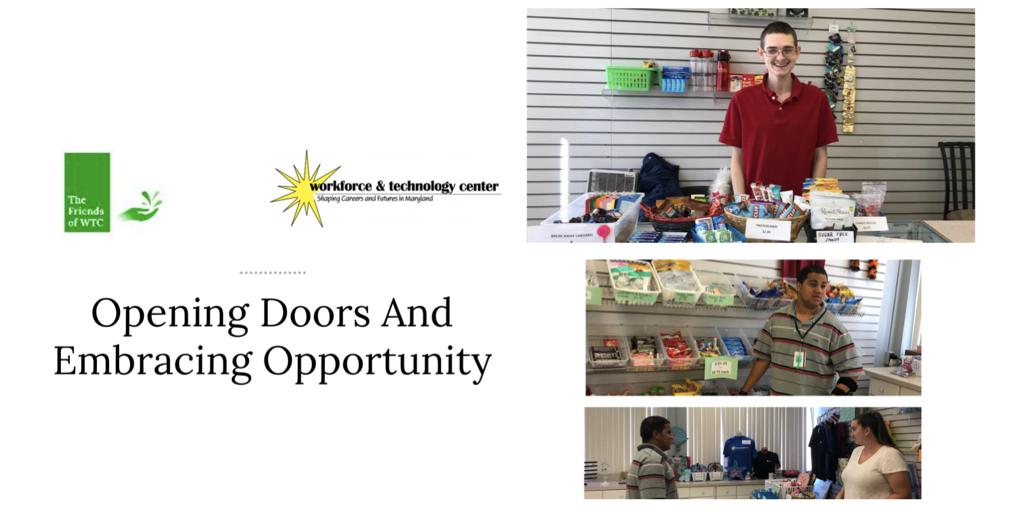 Happy Tuesday! Let’s celebrate the start of this week with a great success story out of MD featuring “McKenna’s Corner” at the Workforce Technology Center in Baltimore- Maryland DORS 
csavr.org/success-stories

[Pictured: Harley &amp; Eric developing their retail sales talent in store]