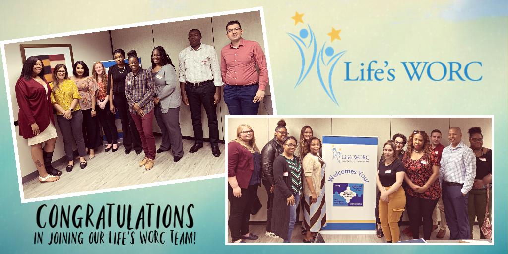 NixieEstrada's tweet photo. Congratulations to our recent new hires! We are delighted to have you join us!!
Looking for a great place to work? visit us at https://t.co/1FinffSrIq 
#lifesworc #careers #jobs #community #greatplacetowork #star #job #employment #hiring #friends #directsupportprofessionals #dsp https://t.co/MjoS8rId4w