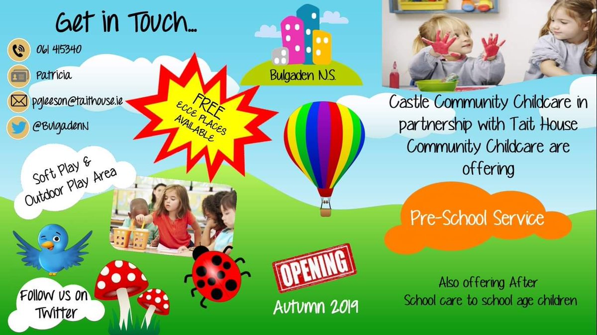 Application forms and information from Patricia at 061-415340 or email pgleeson@taithouse.ie