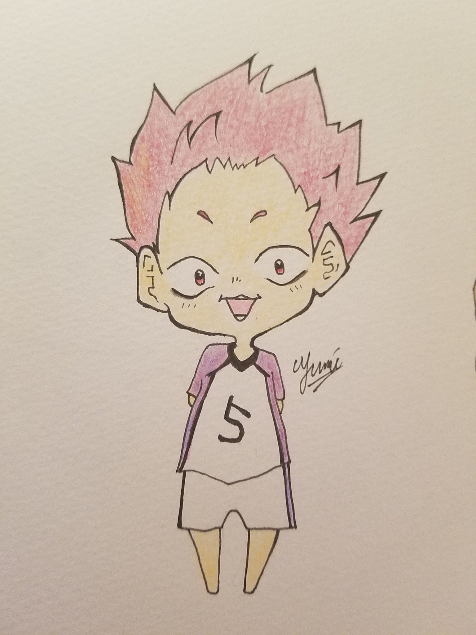تويتر はっせはイグニハイド寮 على تويتر チビキャラ ハイキューの天童覚くん 可愛すぎる 自画自賛 ハイキュー 天童覚 T Co Hc4tjv31in