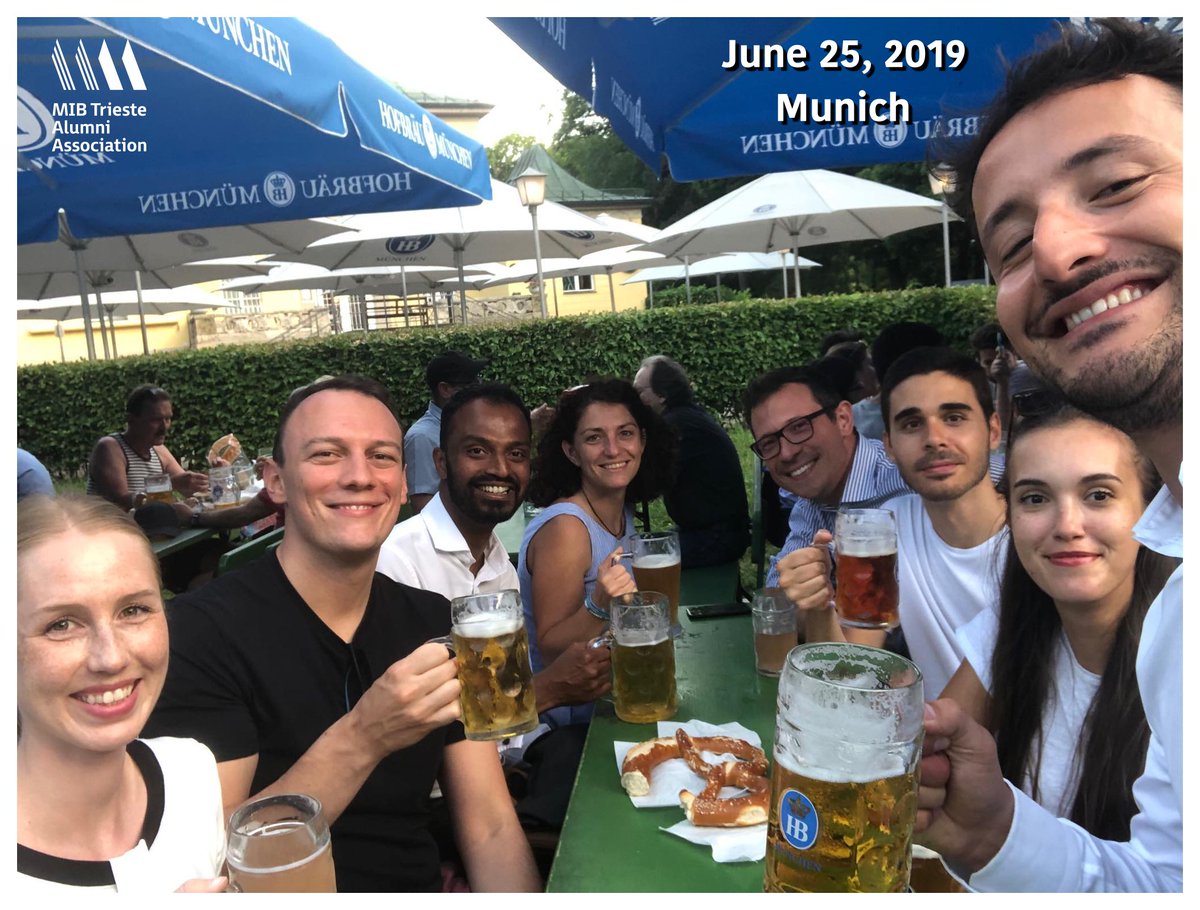 MIBAlumni's tweet photo. 🍻 Cheers from #Munich! 🍻
🍺 Beer #MIBSpirit in Germany 😉
Thank you guys for coming!
#MIBAlumni #MIBCommunity #networkingcafe @MIBSchool https://t.co/niCSv1WJxQ