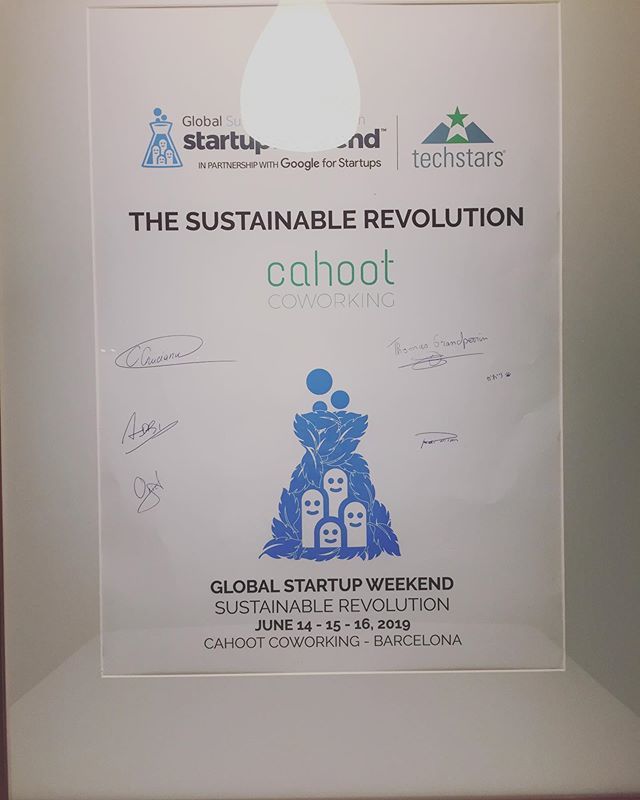 Startup Weekend Barcelona Sustainable Revolution tweet media