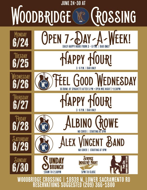 TheWBCrossing's tweet photo. This week at The Crossing!
#WC1865 #209MicCheck #VisitLodi #LodiChamber https://t.co/glkM8pU607