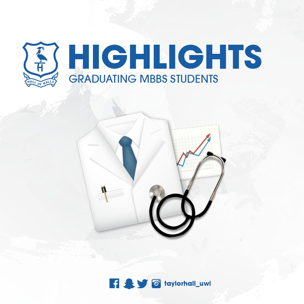TaylorHall_UWI's tweet photo. The family of the great Tayloria would like to congratulate our MBBS students who were successful in their final examinations.
We wish you all the best in your endeavors and we thank you for contributing to the greatness of this blue empire.
#iRepTaylorHall
#TaylorHallUWI https://t.co/15iPS0JBTe