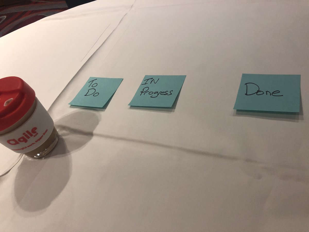 Lean coffee ☕️ at #AgileAus is kicking off on level 4.  Come for a conversation to talk about any topic.  Please come and join!