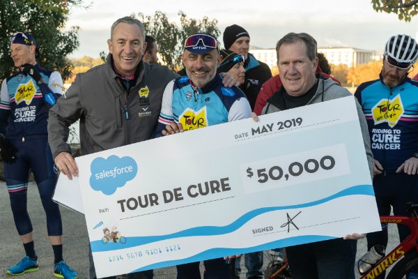 salesforcejobs's tweet photo. Did you keep up with all the action of @tourdecure_aus last month where members of our very own Ohana in Sydney took part in a 1400km ride from Sydney to Geelong? So proud of our team! ๐ฒ
Catch up on the highlights here: https://t.co/oDQk2GnP1c
#letscurecancer #ridetdc https://t.co/jrXPqI5NSP