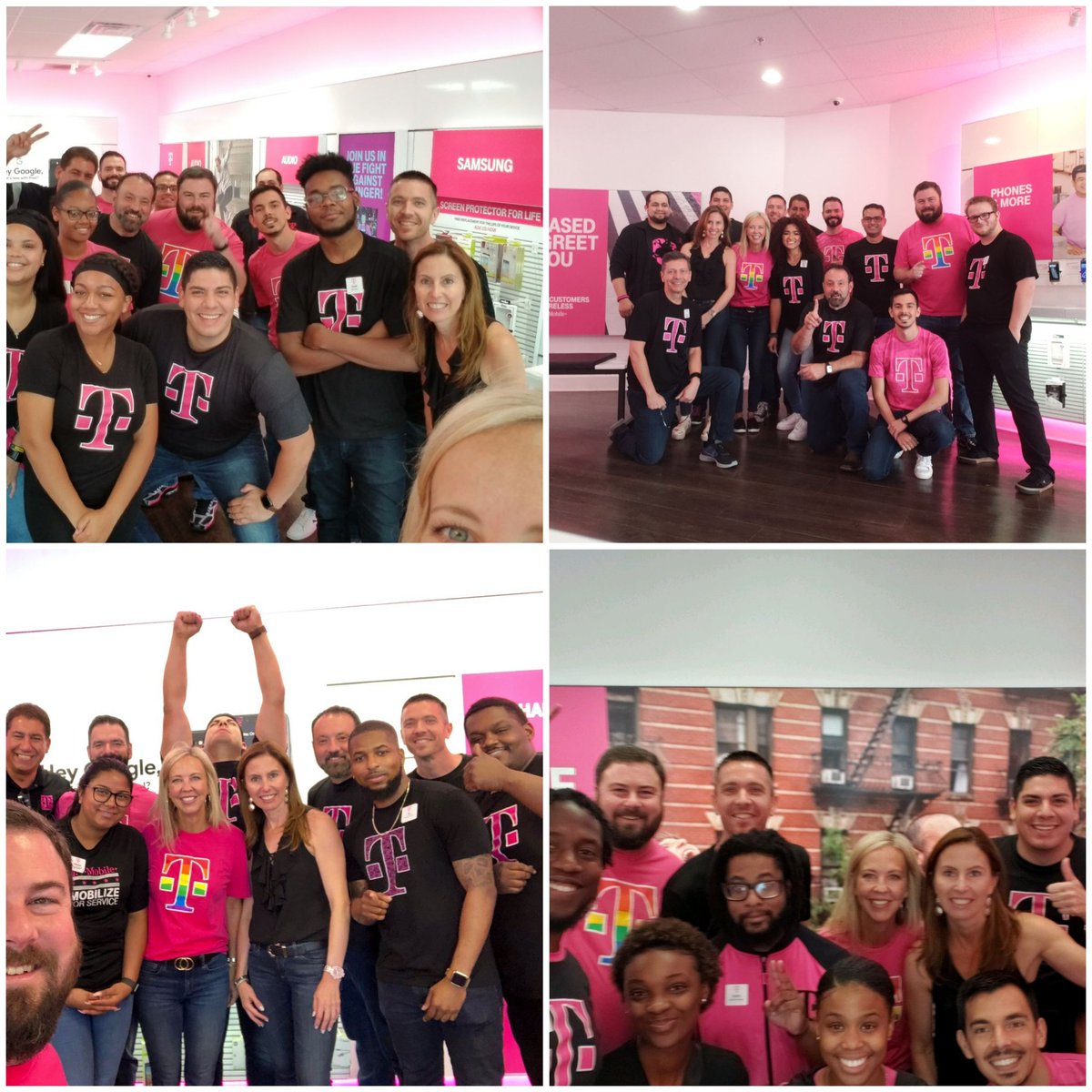 Love hanging out with @adrianayperales in our Atlanta stores! #magentamovement #areyouwithus #winningonpurpose @GPMobileTPR @JonFreier