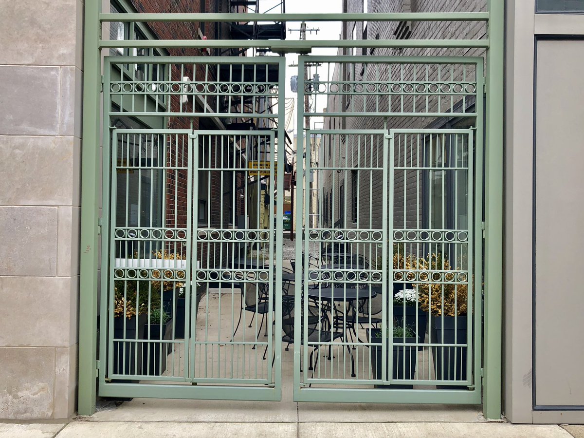 The firm eventually outgrew this office and moved to a larger space. In the vintage photo you can see the sidewalk planters they designed in front of the building, which have unfortunately since been removed.