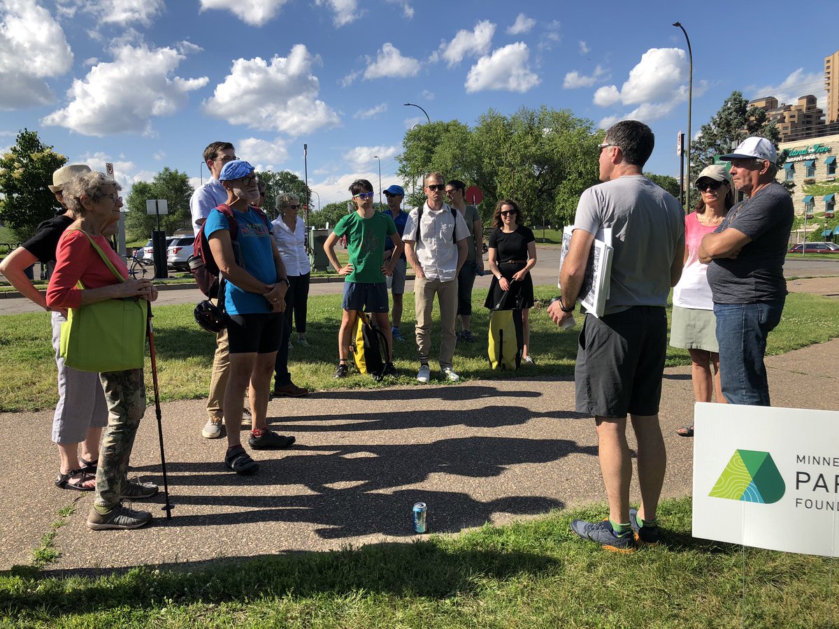 jenniferdownham's tweet photo. It’s the annual #RiverFirst #walkAndtalk @MplsParksFndtn https://t.co/R1tIG4cjS3