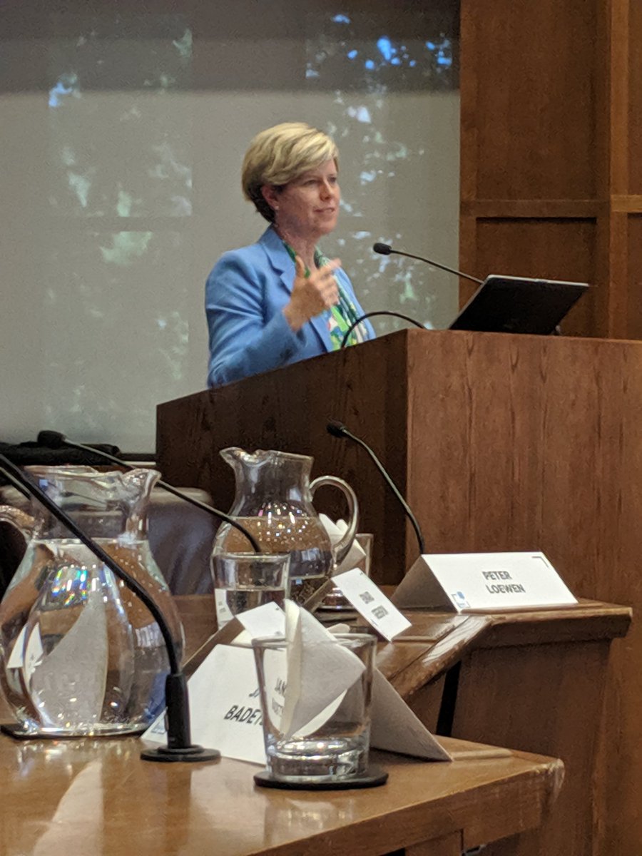 "As technology augments, you'll see impacts on Canada and jobs," says <a href="/TD_Canada/">TD (Canada)</a>'s Norie Campbell. She shared that her fellow employees share that they're excited about the #futureofwork and expect strong leadership.