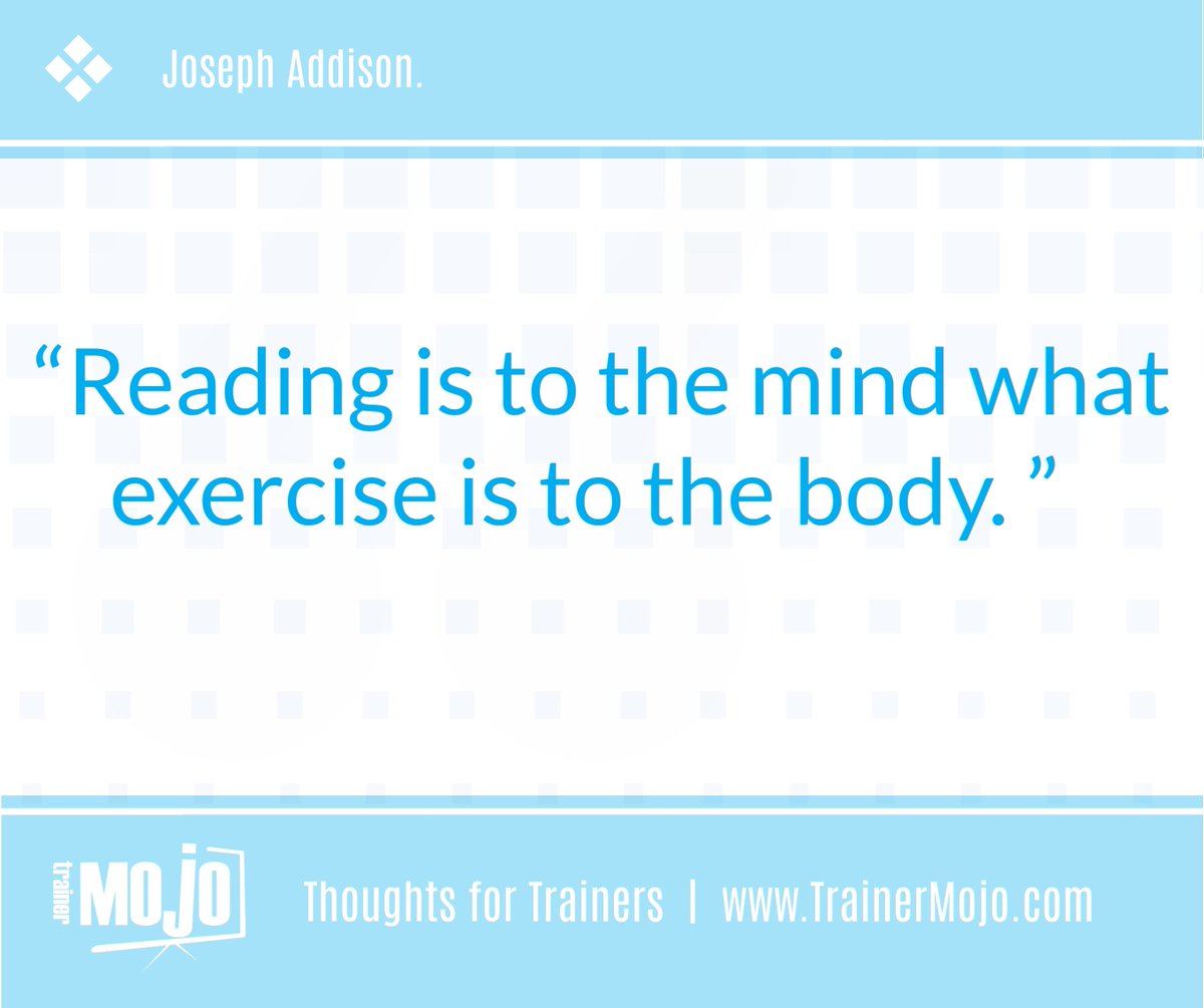 TrainerMojo's tweet photo. #TuesdayThoughts - What's your favorite book? https://t.co/CC5c4kKJUk