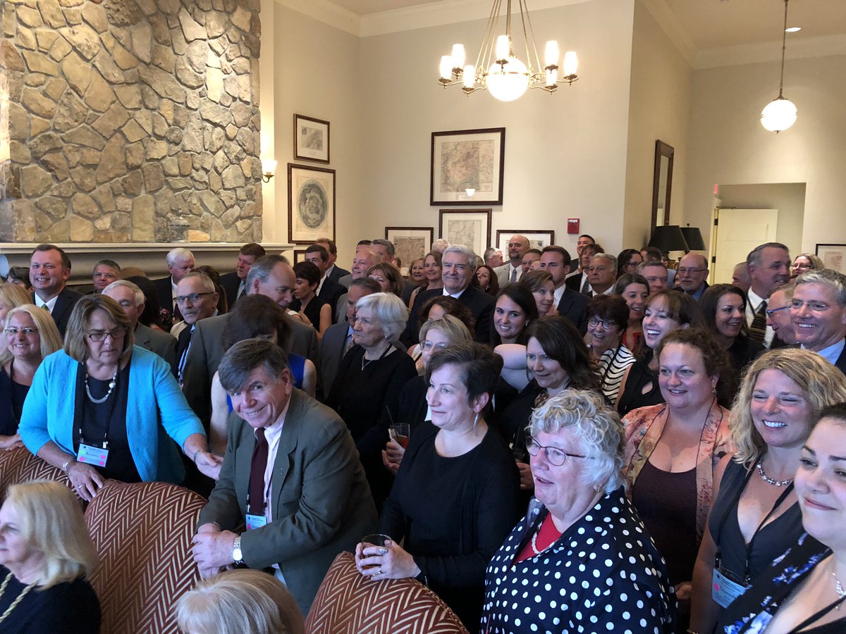Noellerson's tweet photo. Itβs a sea of #NHSSA supts at tonightβs reception and dinner! #LeadersMatter https://t.co/ytiipqXdXa